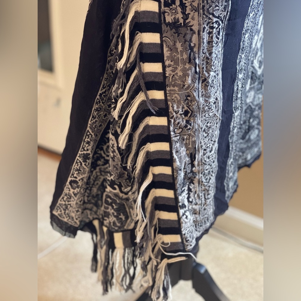 JEAN PAUL GAULTIER Soleil Mesh Dress Black Gray Vintage - Picture 2 of 3